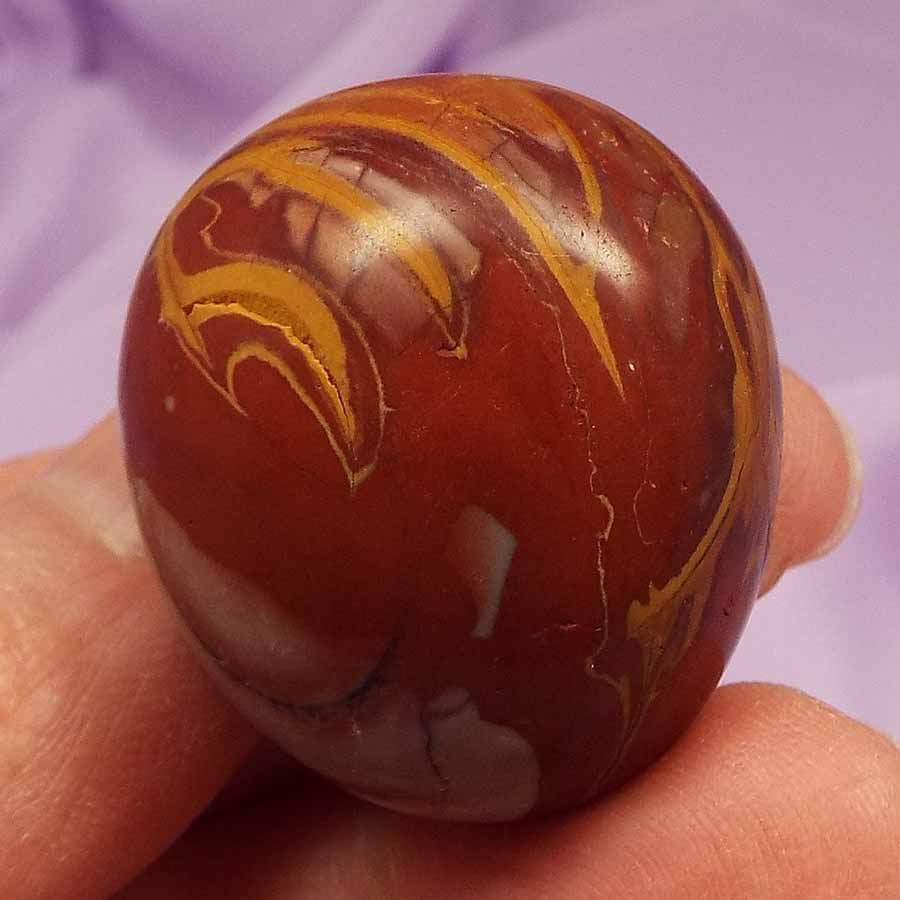 Large Noreena Jasper tumble stone 'Wholeness' 27g SN53969