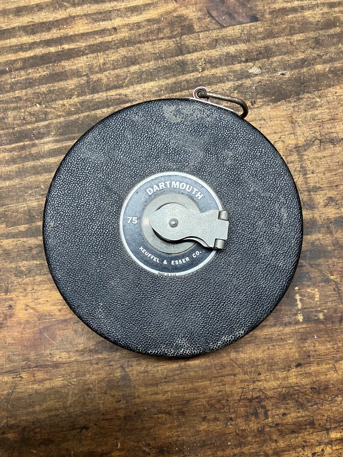 Vintage Dartmouth Keuffel and Essex Co. 75ft Measuring Tape