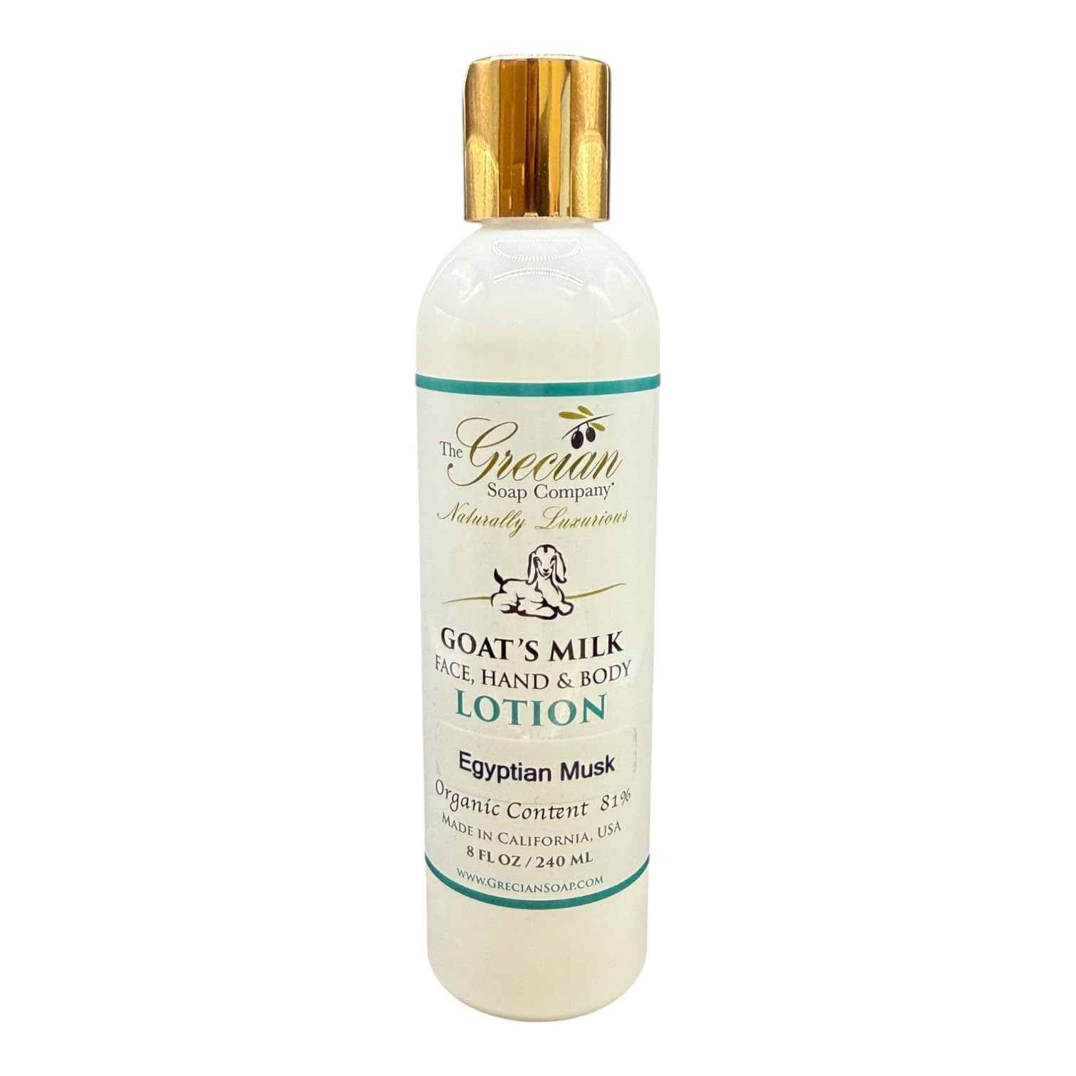 The Grecian Soap Company GM Lotion Egyptian Musk The Grecian Soap Company GM Lotion Egyptian Musk