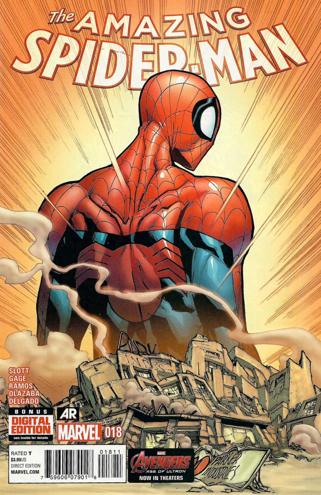 COMIC BOOK MARVEL THE AMAZING SPIDER-MAN #018