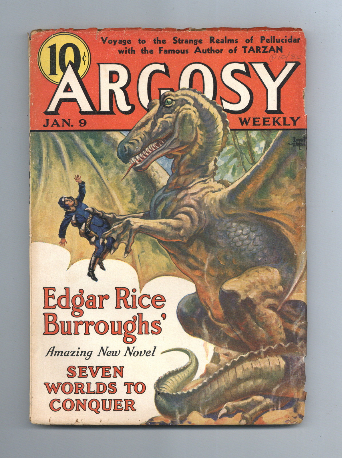 Argosy Part 4: Argosy Weekly Jan 9 1937 Vol. 270 #1 VG 4.0