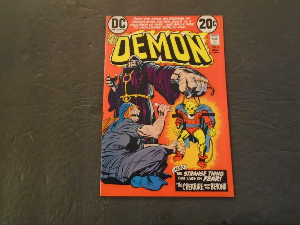 Demon #4 Dec 1972 Bronze Age DC Comics Jack Kirby ID:46567