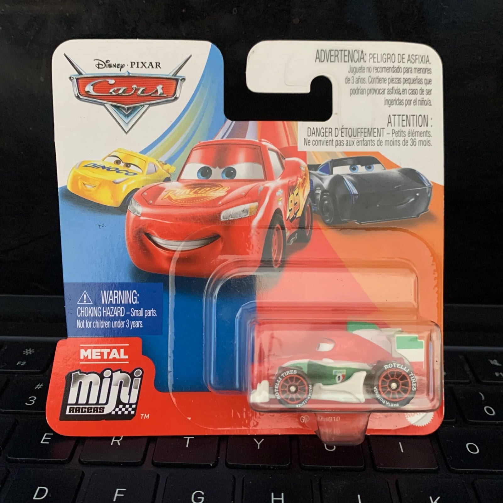 Mattel 2019 Disney Pixar Cars 2 Mini Racers Francesco Bernoulli