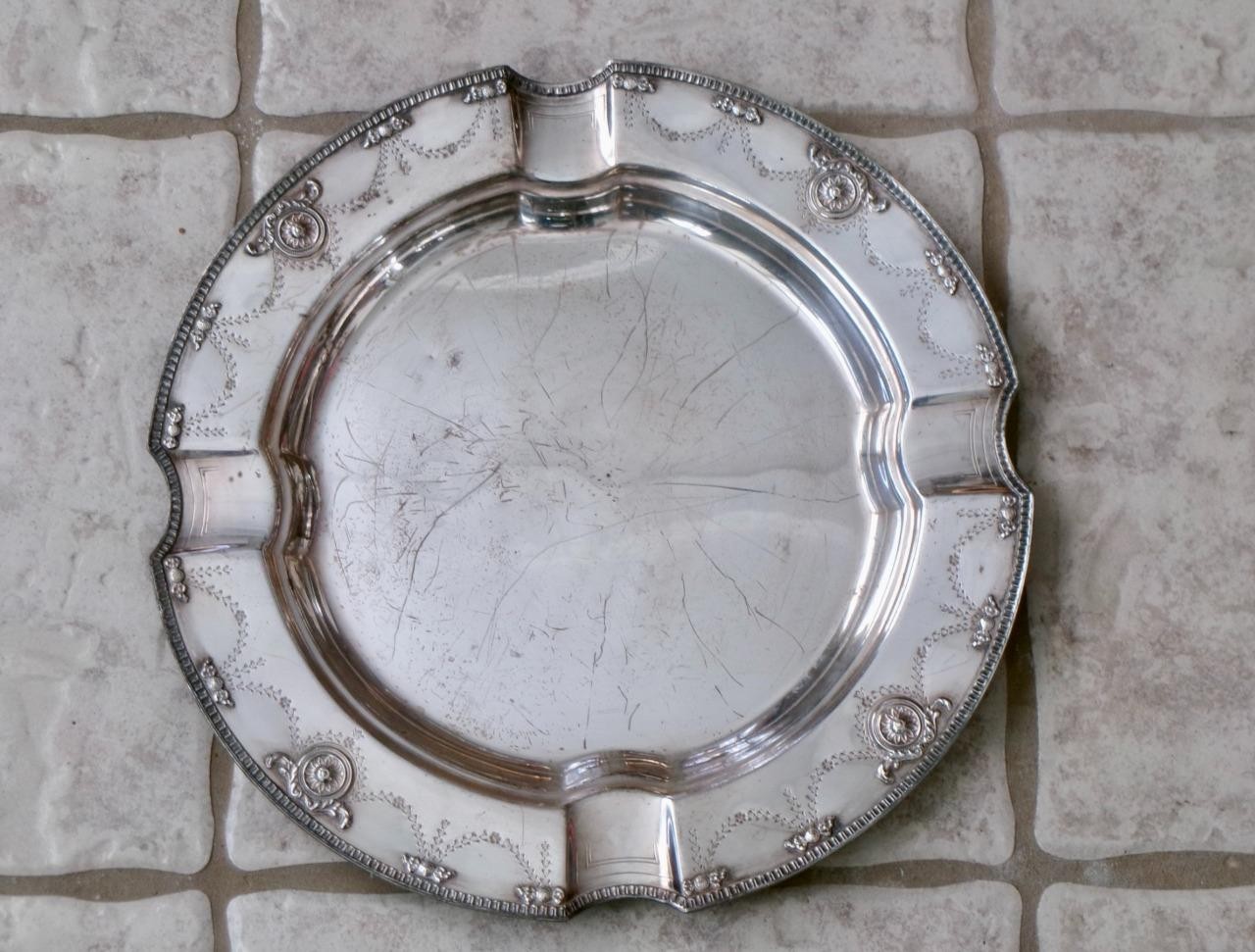 Antique 1914 Art Nouveau ADAM Ornate Silverplate 14\