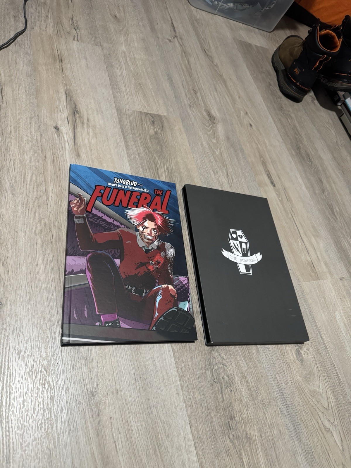 AUTOGRAPHED YUNGBLUD: The Funeral (SIGNED Deluxe Edition Graphic novel plus swag