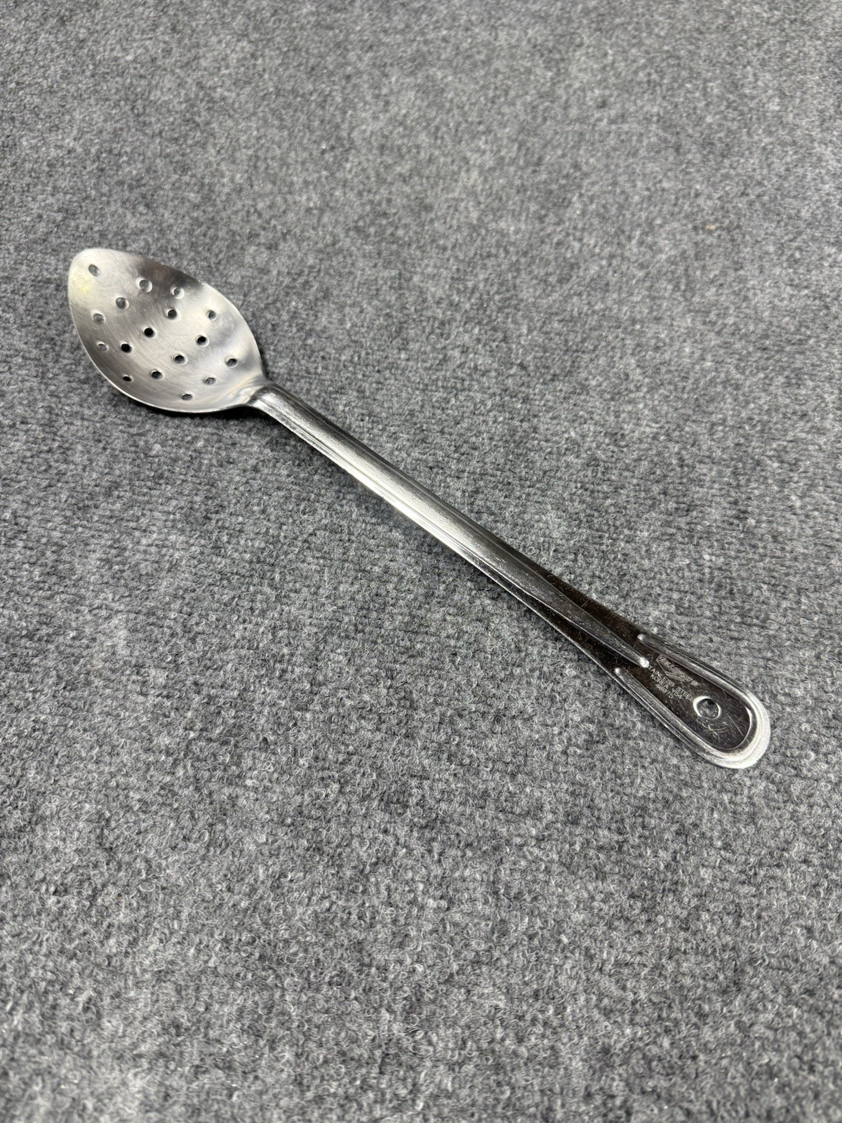 Vollrath 46975 Stainless Steel Slotted Serving Spoon 13” Perforated Ladle Korea