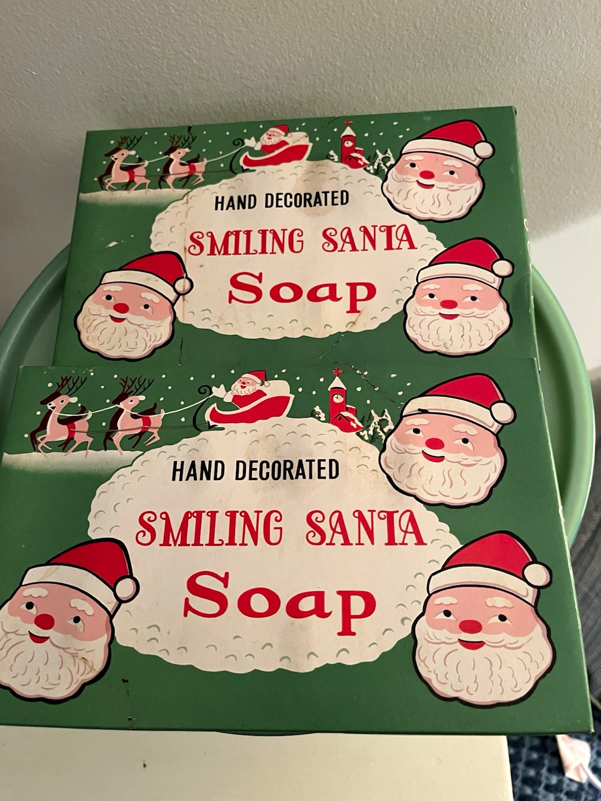Vintage Santa soap