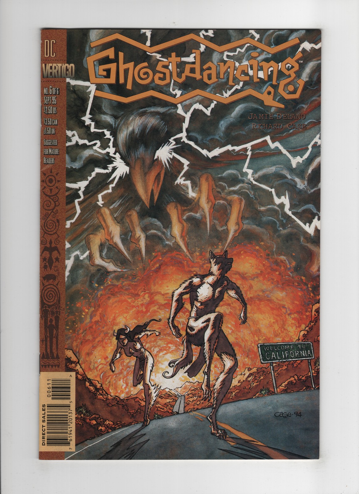 Ghostdancing Vol 1 #6 1995 DC Comics