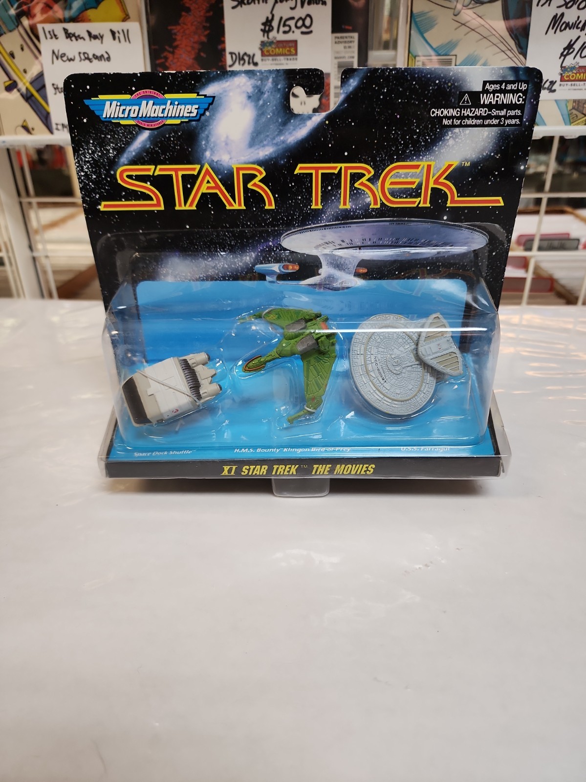 Galoob Micro Machines Star Trek XI The Movies Sealed New Galoob Micro Machines Star Trek XI The Movies Sealed New