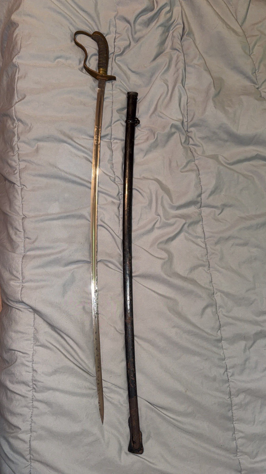 Antique WWI Bavarian Artillery Officer's Sword with 