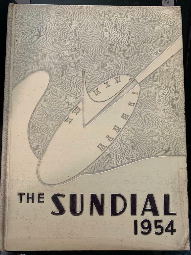 Sunset High School Yearbook 1954 \