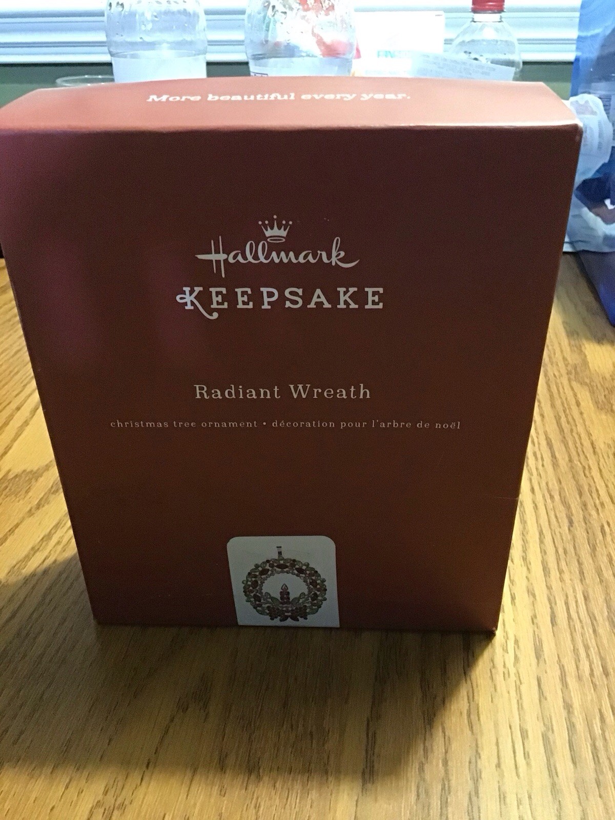2018 Hallmark Radiant Wreath Ornament Made Of Metal