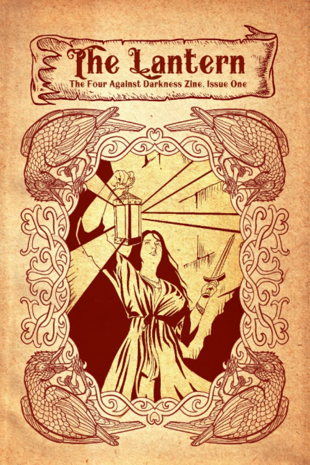 The Lantern, Issue One: The Four Against Darkness Zine, Issue One (The Lantern Z