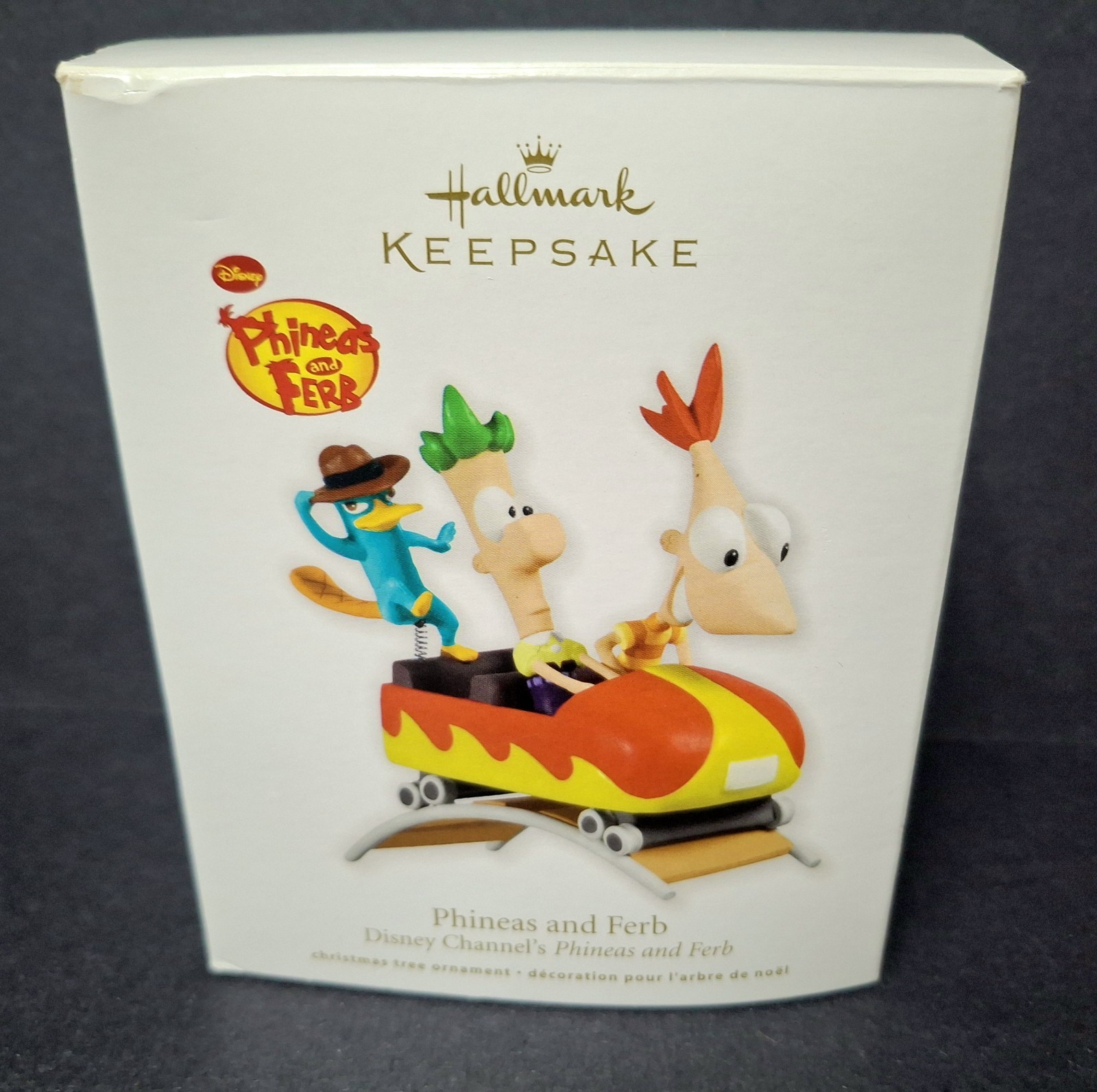 Hallmark 2011 Phineas and Ferb Disney Christmas Ornament QXD1677 Keepsake W/Box