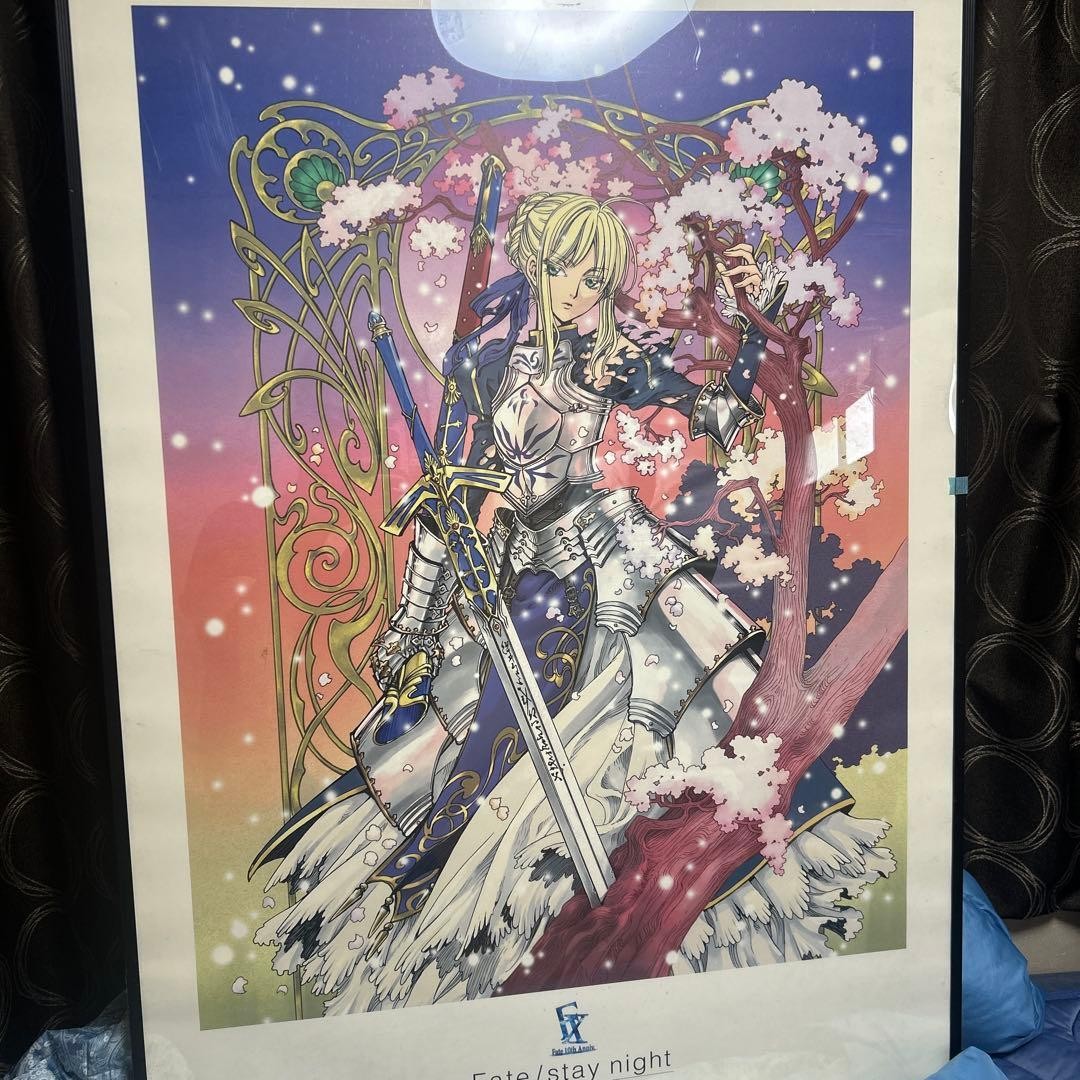 Fate stay night Saber Poster CLAMP Fate stay night Saber Poster CLAMP