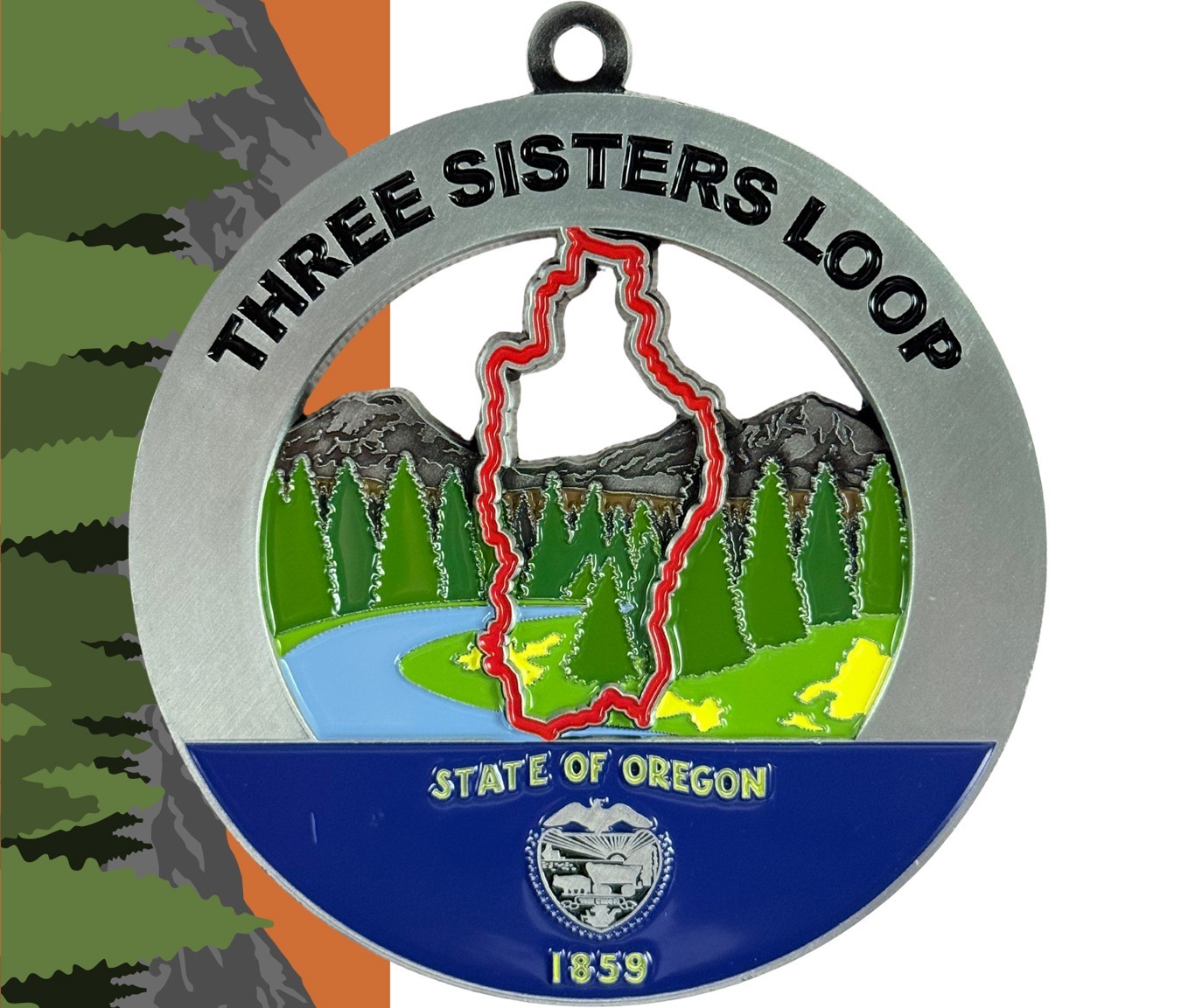 Three Sisters Loop Medal