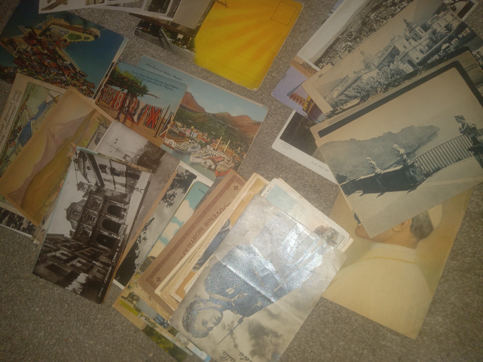 VINTAGE TRAVEL & TOPOGRAPHICAL POSTCARD ESTATE LOT Comprehensive Multi-Country 