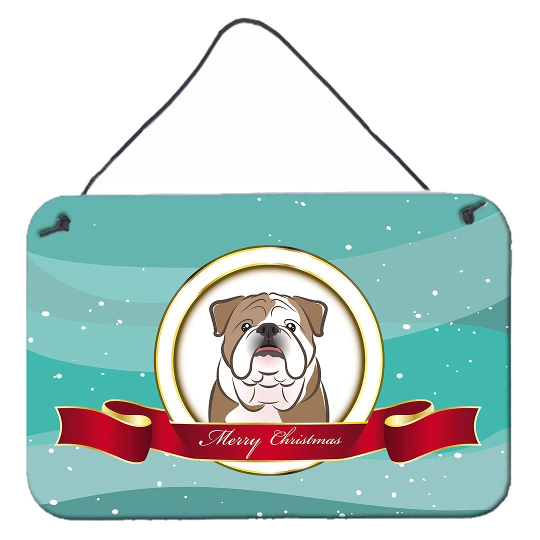Caroline\'s Treasures BB1529DS812 English Bulldog 8x12 Multicolor Aluminum Sign