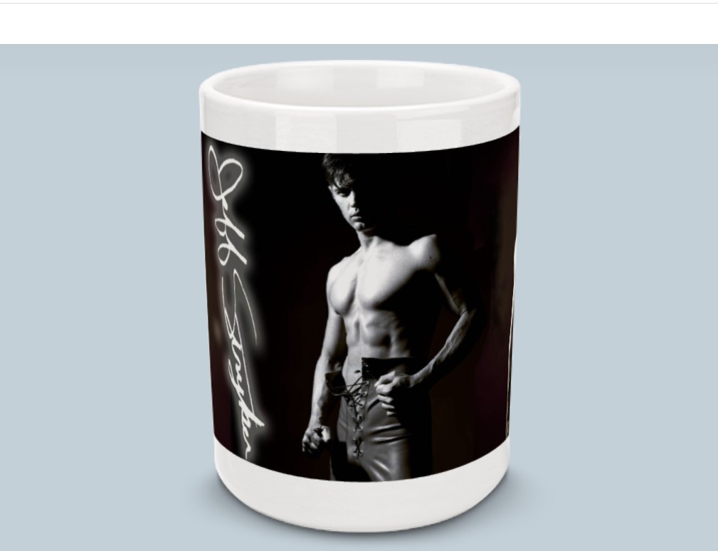 Jeff Stryker Legendary Coffee Mugs Limited Quantity of 4  signed by Jeff 2 you