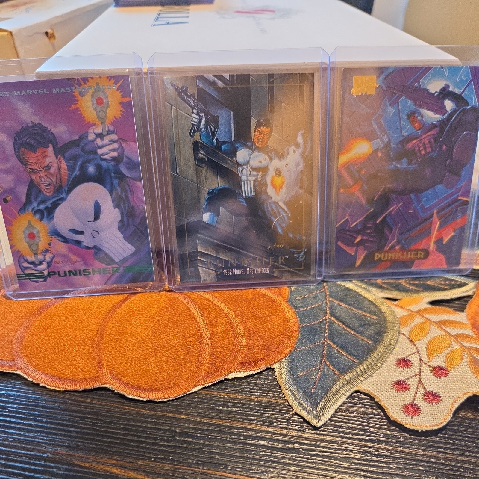 1992 - 1994 Skybox Marvel Masterpieces - Lot of 3 Cards Punisher Card Lot 1992 - 1994 Skybox Marvel Masterpieces - Lot of 3 Cards Punisher Card Lot