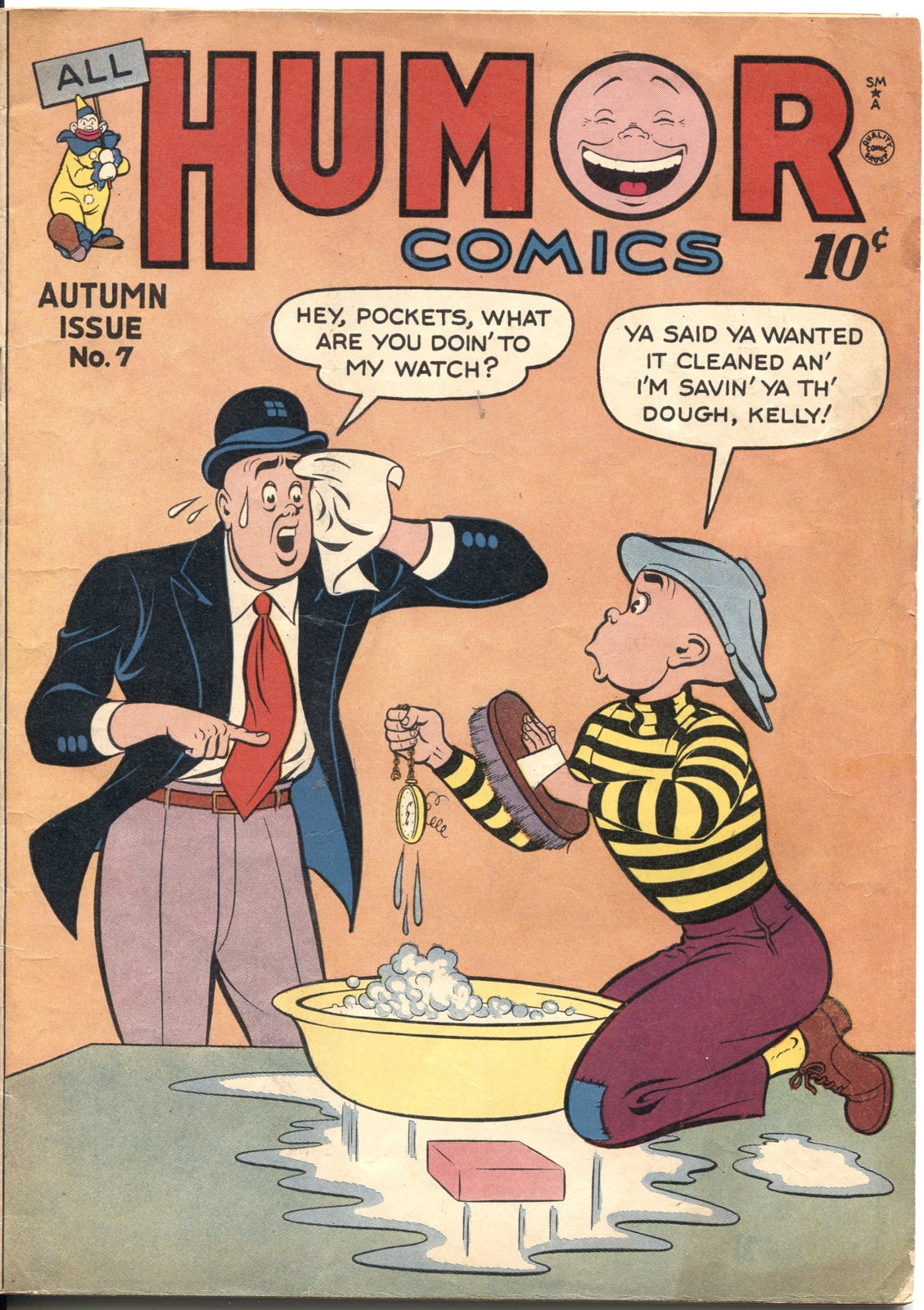 All Humor #7  1947 - Quality  -VG+ - Comic Book