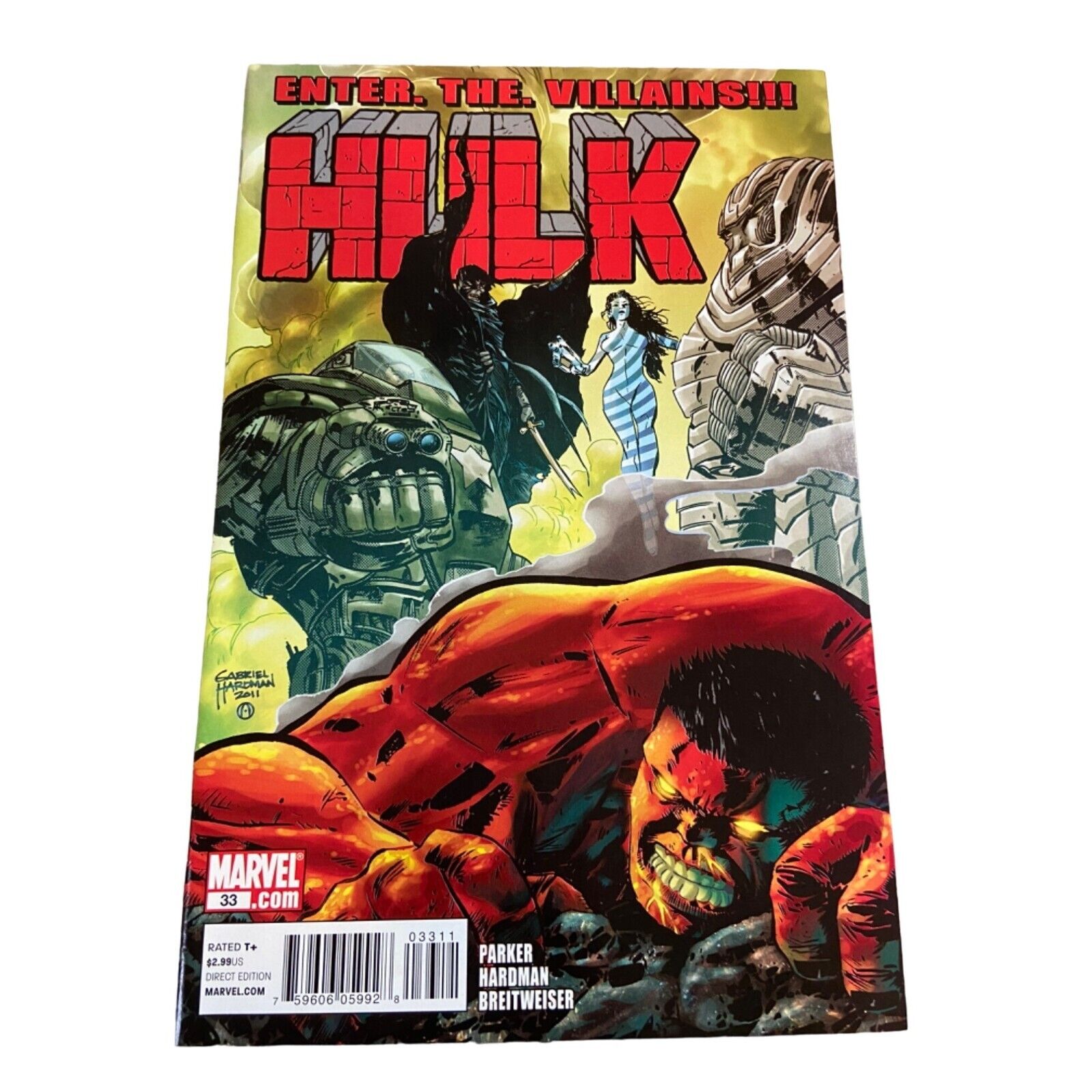 Hulk #33 Jeff Parker Marvel Comics 2008 NM
