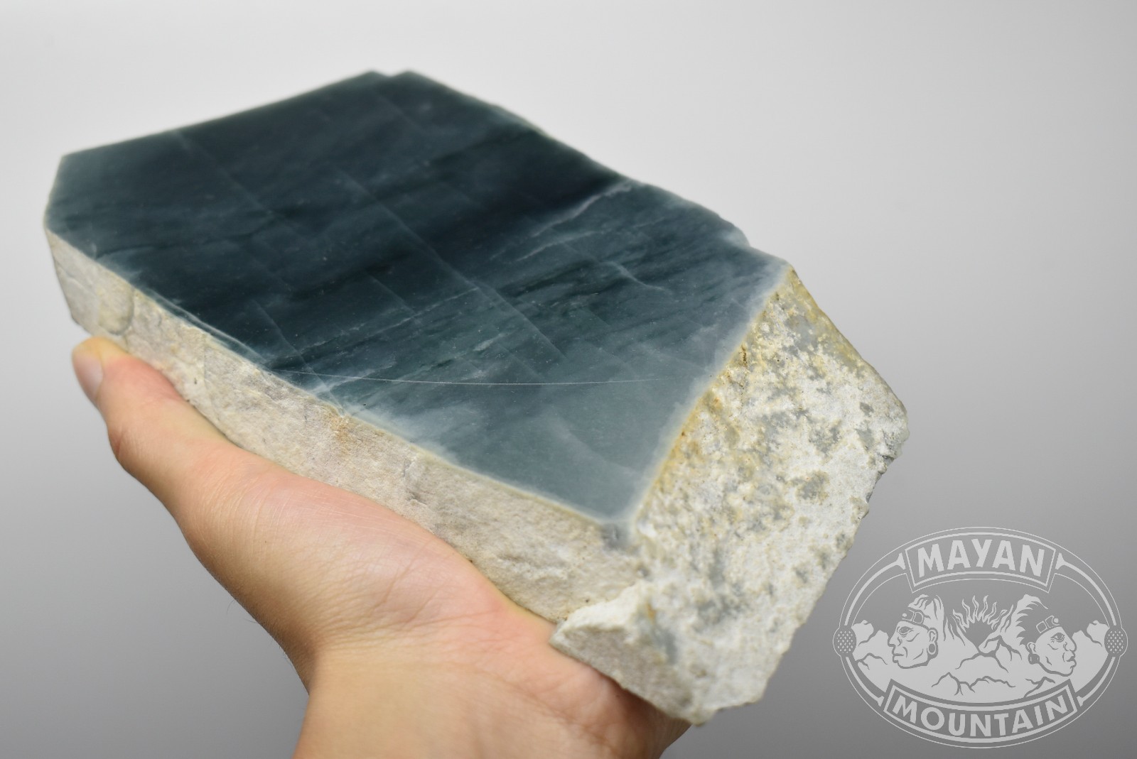 DARK ICY BLUE GUATEMALA JADEITE JADE ROUGH MAYAN MOUNTAIN DARK ICY BLUE GUATEMALA JADEITE JADE ROUGH MAYAN MOUNTAIN