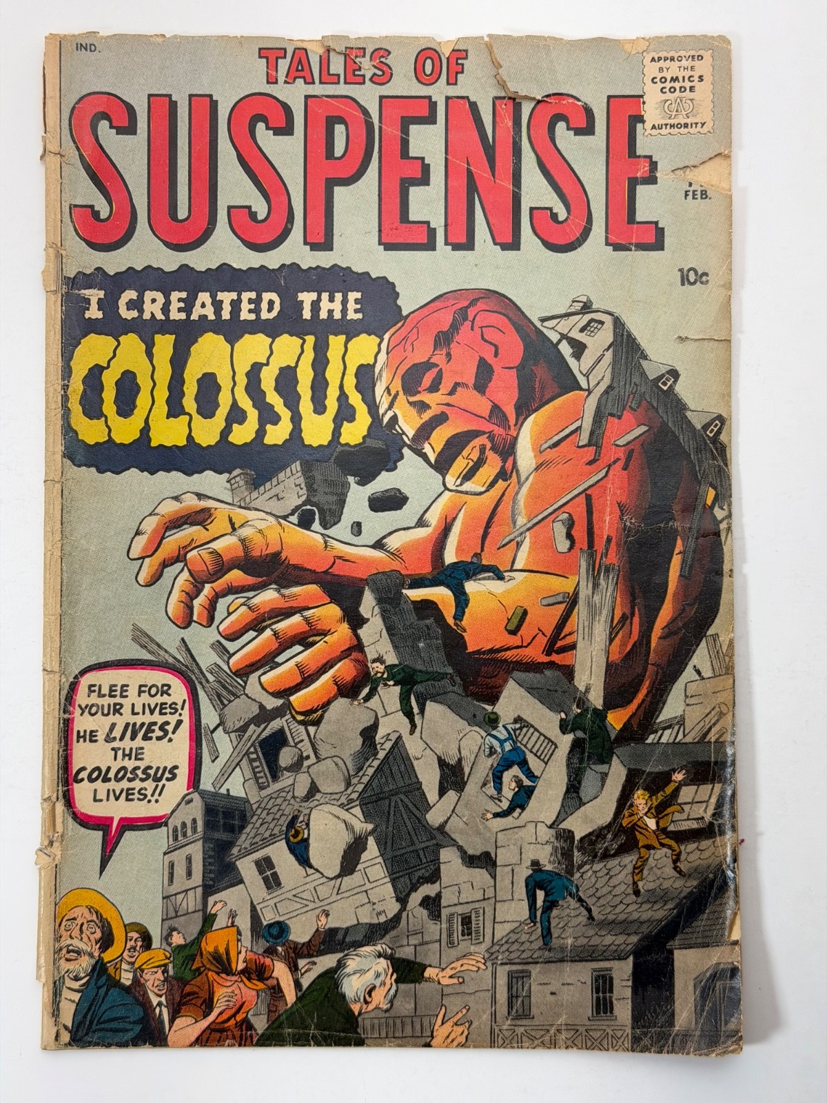 Tales of Suspense #14 Fair 1961