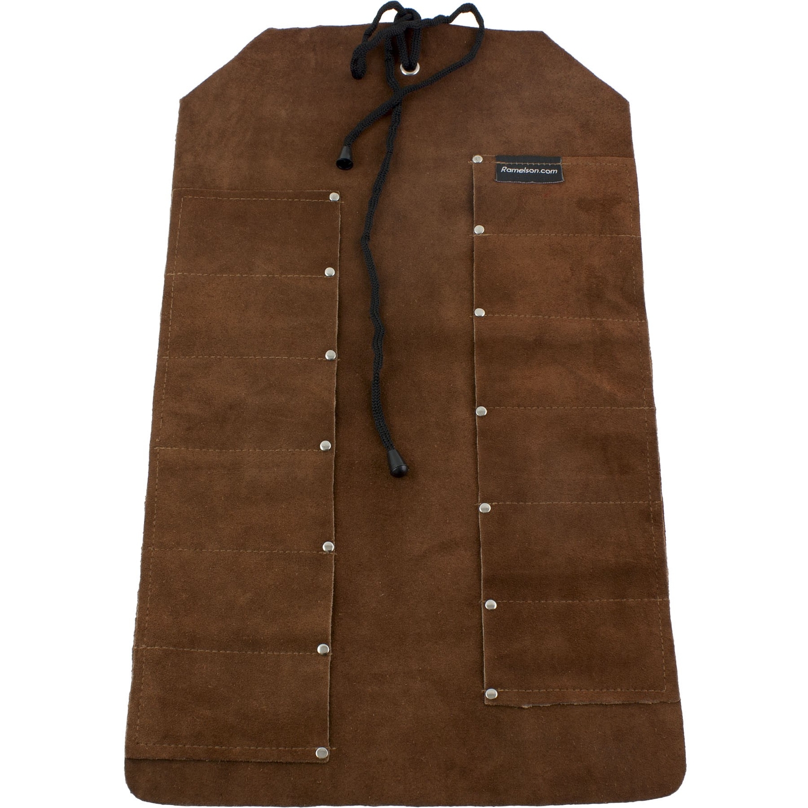UJ Ramelson 12 Pocket Leather Tool Roll Storage Case Pouch