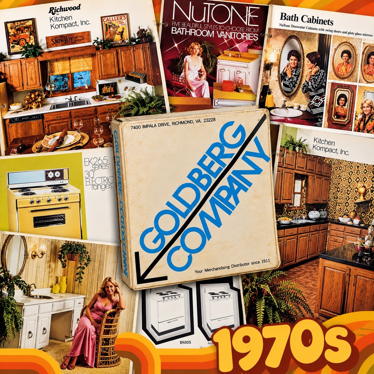 1970s Retro Kitchen Bath Design Archive Vintage Appliances Whirlpool NuTone