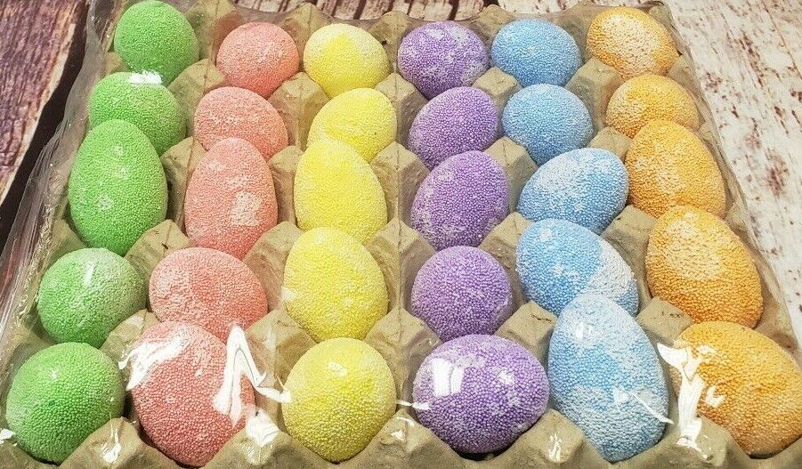 NEW EASTER EGGS PASTEL 30 pcs Bagged 2.25\