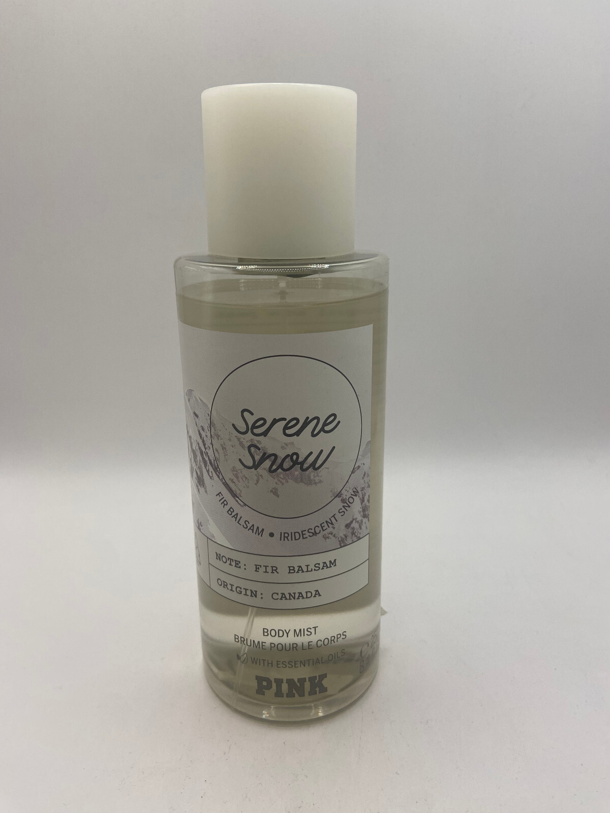 Victoria's Secret Pink Serene Snow Fragrance Mist 8.4 oz