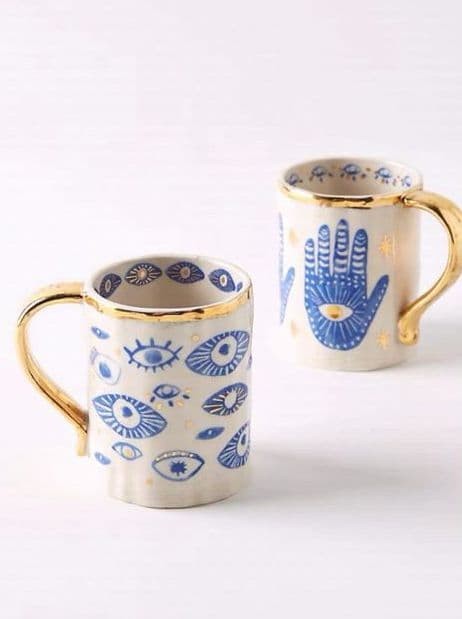 Nathalie Lete Mug Titania 2pcs set 3.93x3.14