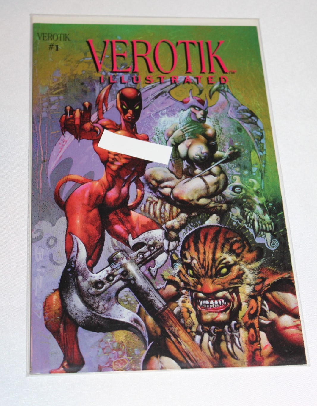 Verotik Illustrated 1 1998 NM Horror Comics Danzig Bisley Satanika Akuma-She HTF