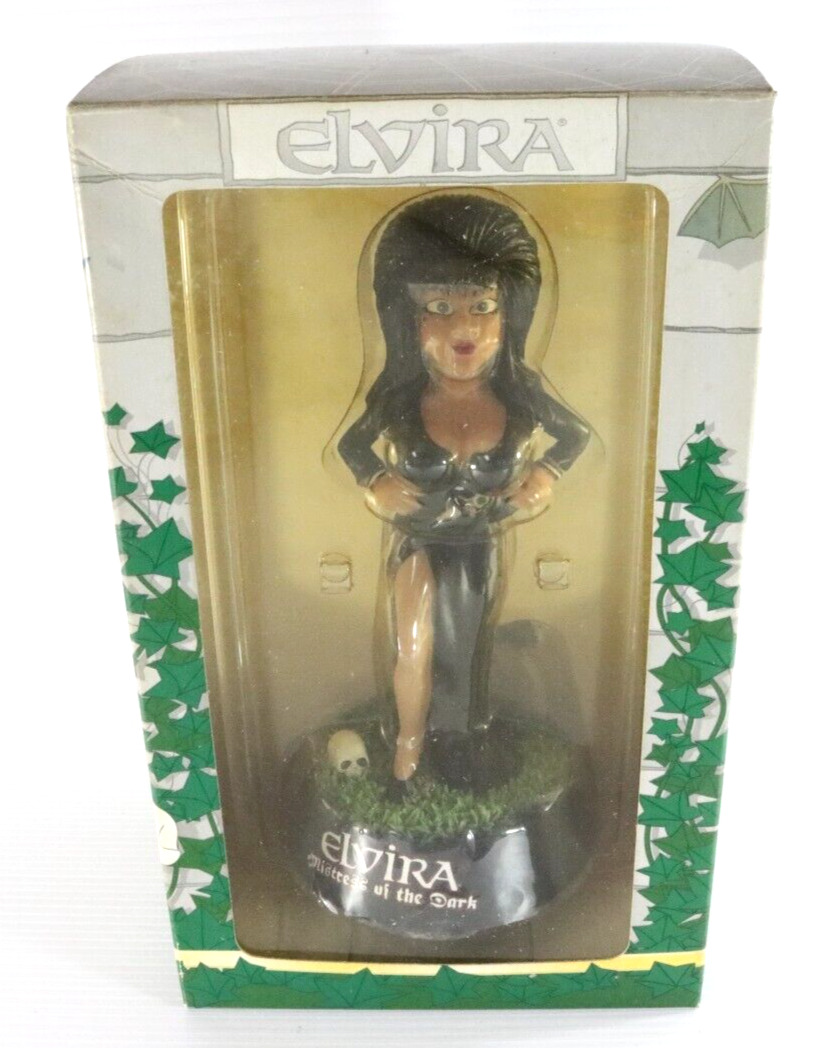 Elvira Mistriss of the Dark Royal Bobbles Queen B Productions 2003 SIGNED Rare