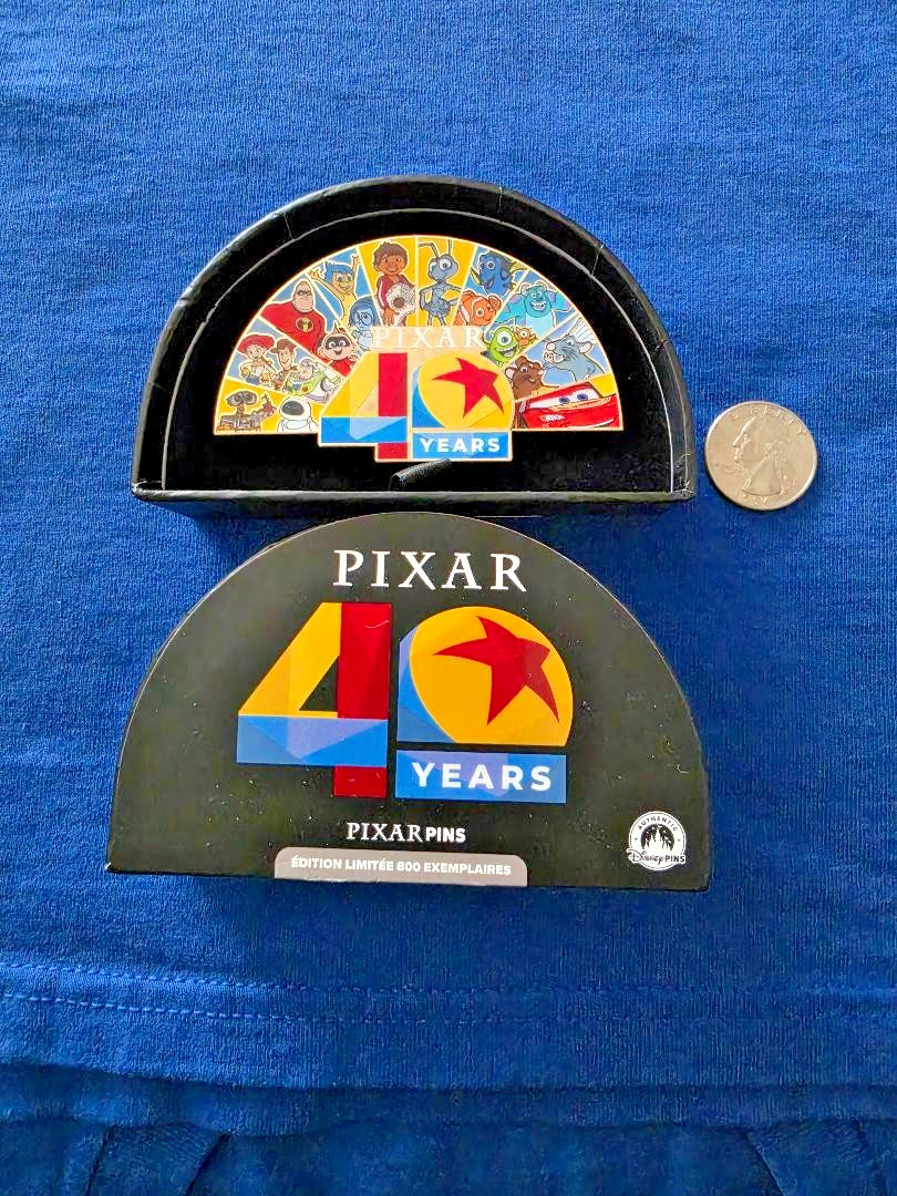 DLP - Pixar 40th Anniversary PARIS DLRP DISNEY PIN