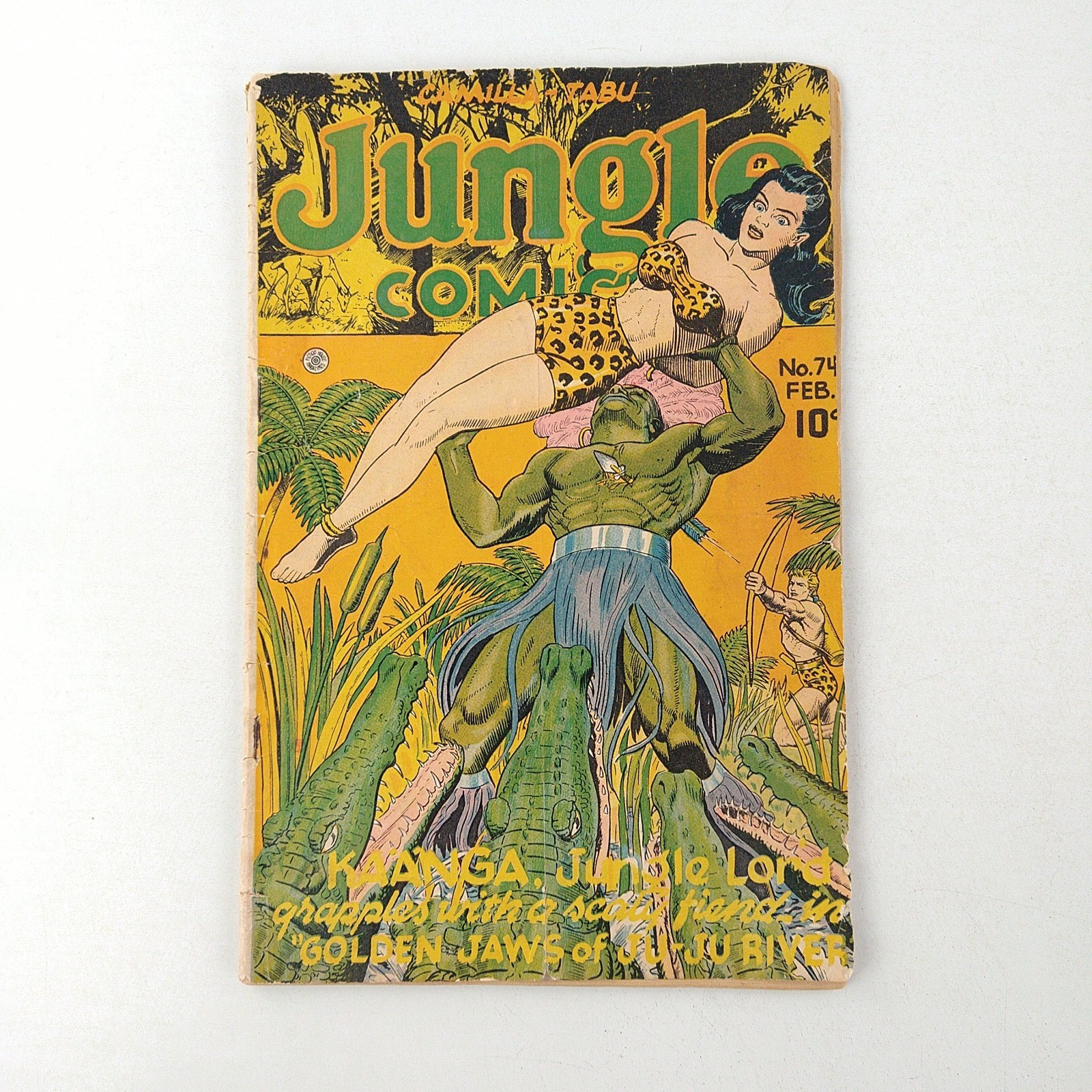 Jungle Comics #74 Kaanga Rare Golden Age (1946 Fiction House)