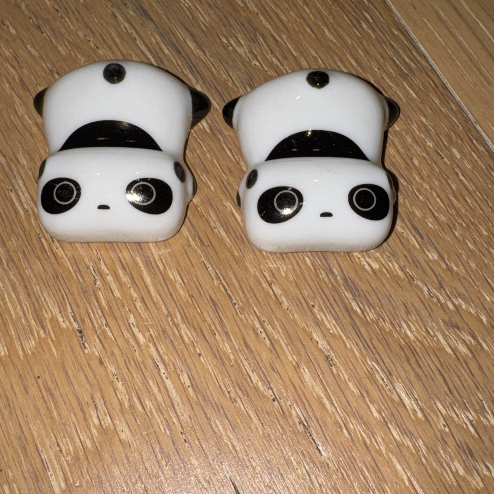 San-X Tare Panda Set of 2 Ceramic Chopsticks Holders New San-X Tare Panda Set of 2 Ceramic Chopsticks Holders New