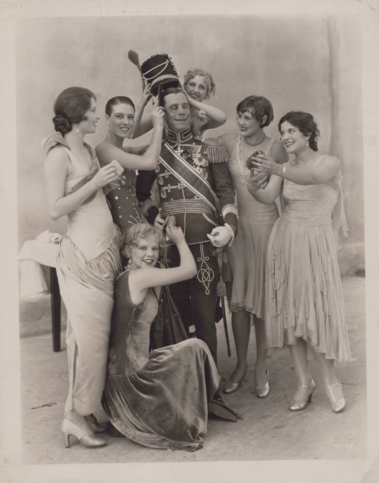 Marilyn Miller in Sally (1929) JOE BROWN CHORUS GIRLS FRITZ SCHARF Photo J 33