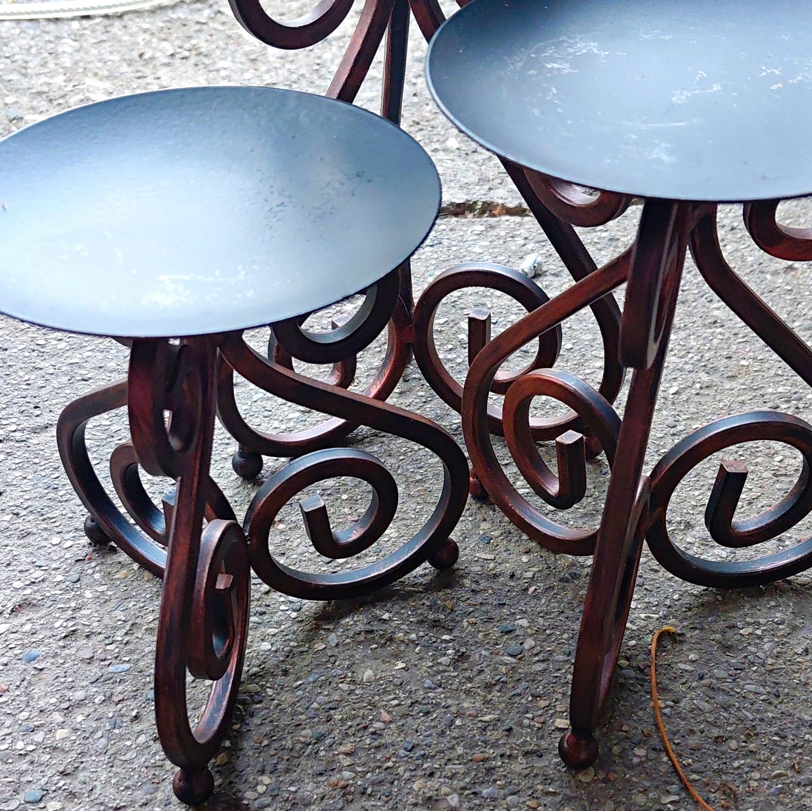 3 PC Candle Holder