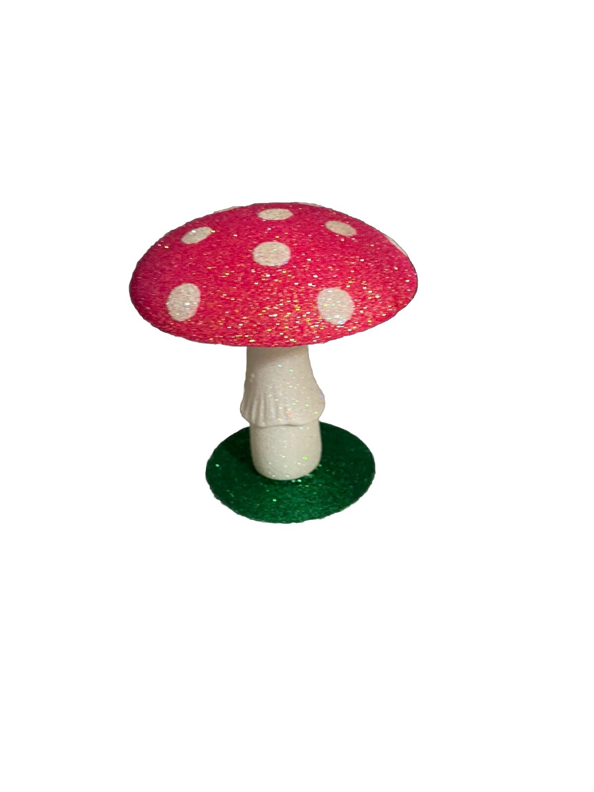 Ino Schaller Rare Pink and White Mushroom Brand New Super Cute.