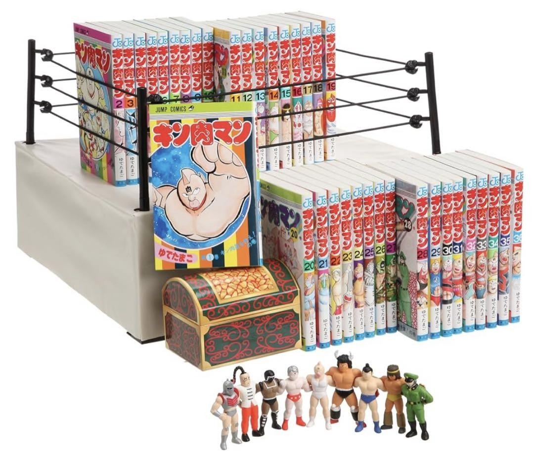 Kinnikuman Reprint BOX Legend Comics vol.1-36/Figure*9/Box of Betrayal/Ring Set