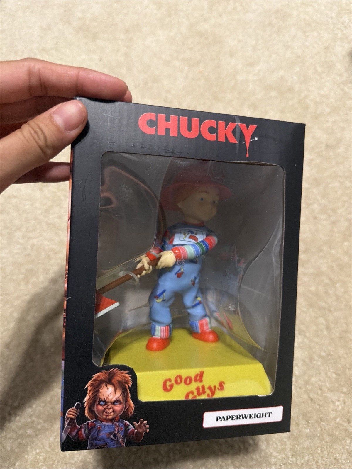 Paperweight Chucky Good Guys Figurine Child\'s Play Horror