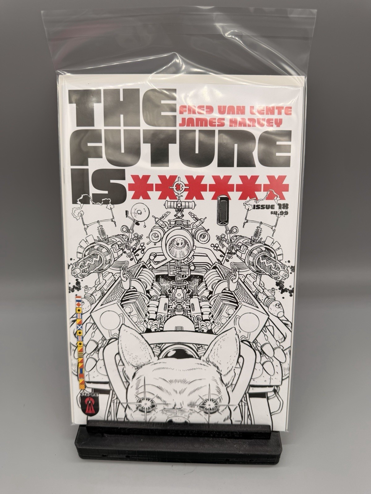 The Future Is F #18 1:10 Incentive B&W Variant James Harvey Rekcah NM