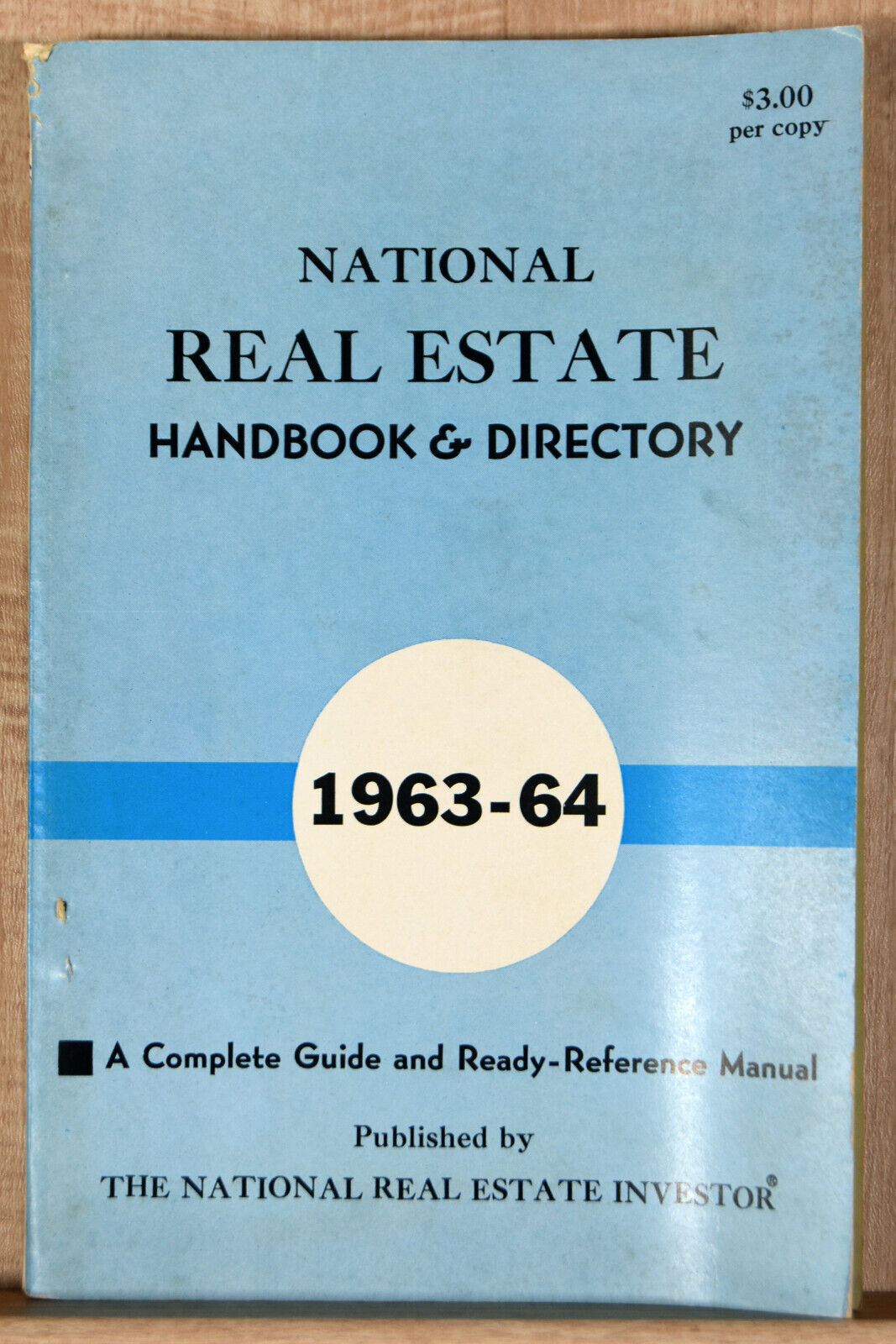 1963 National Real Estate Handbook Directory Complete Guide Manual Investor
