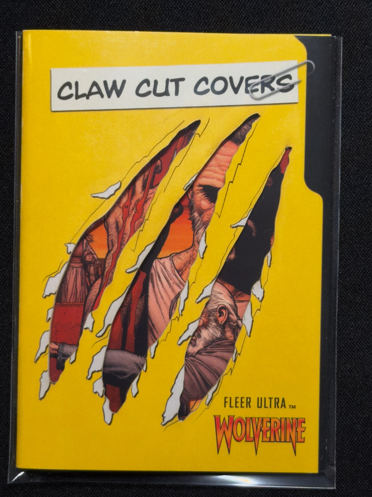 2023 Fleer Ultra Wolverine Claw Cut Covers CCC-29 Wolverine #66 24/50
