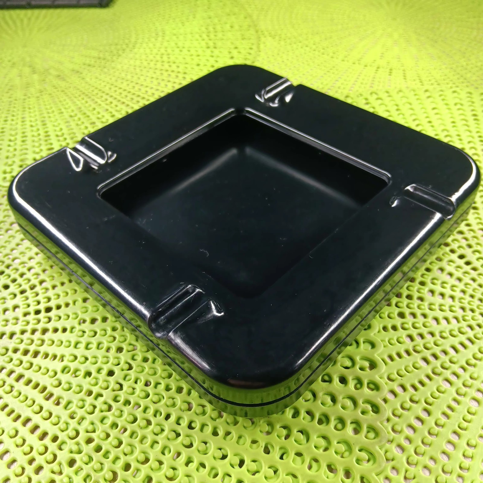 Vintage MCM NEOLT ITALY Desktop Ashtray Melamine Italian Design Atomic Space Age