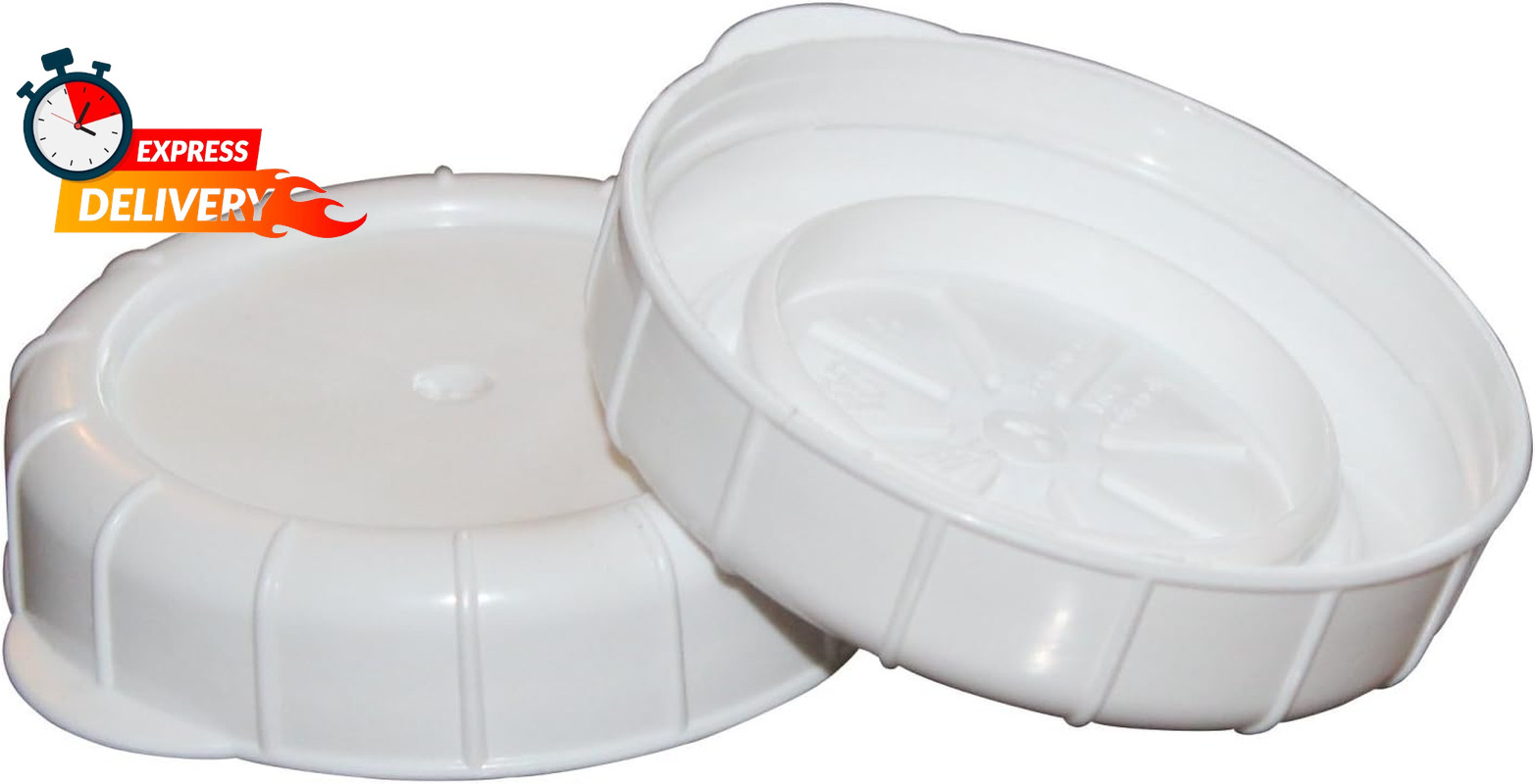Glass Milk Bottle Caps - 12 Pack - Only Fits Milk Bottles with 48Mm (1.87 Inch)