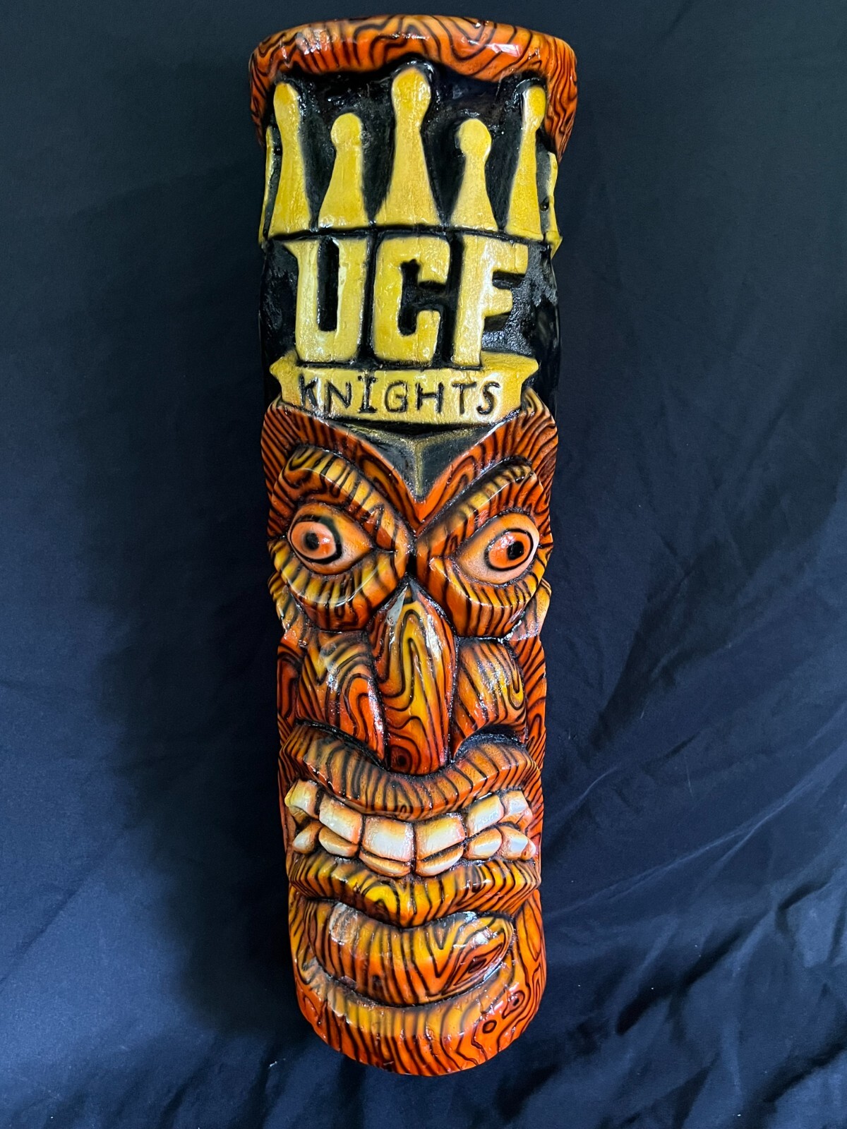 Fiberglass University of Central Florida (UCF Knights) Tiki Wall Sculpture