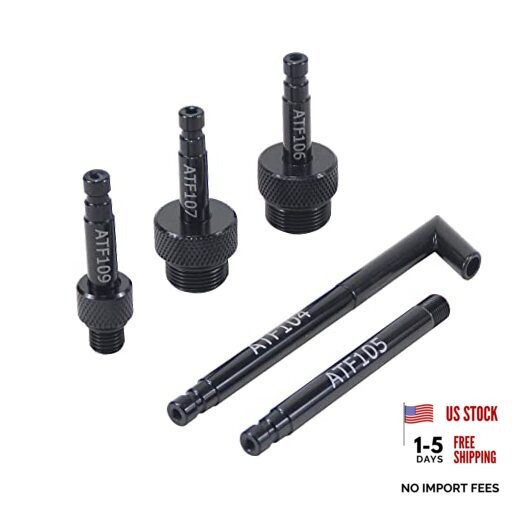 5PCS ATF Adaptor Set Automatic Transmission Fluid Oil Filling Filler 5PCS SET